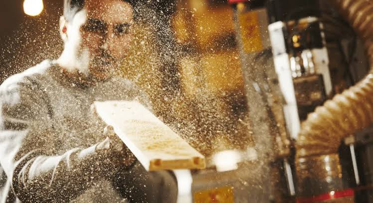 Wood dust