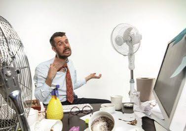 Too much heat in the office
