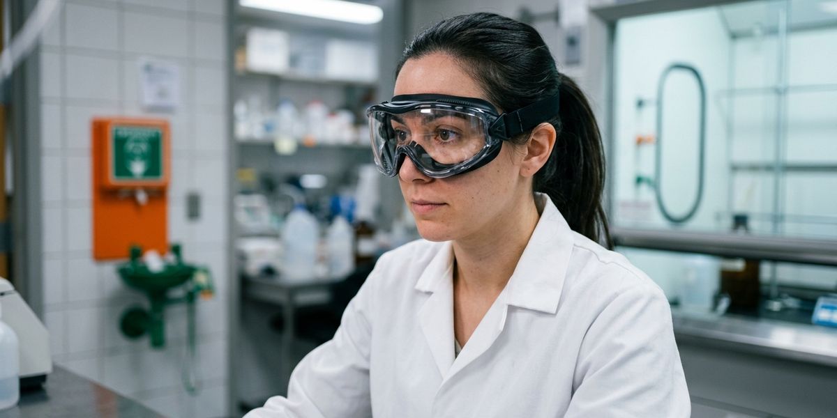 Can Contact Lenses Be Worn Safely Around Chemicals?